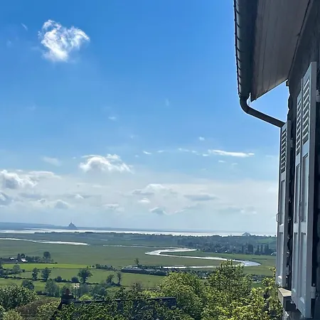La Butte - Maison De Avranches Avec Vue Sur Le Mont Saint Michel Le Val-Saint-Père