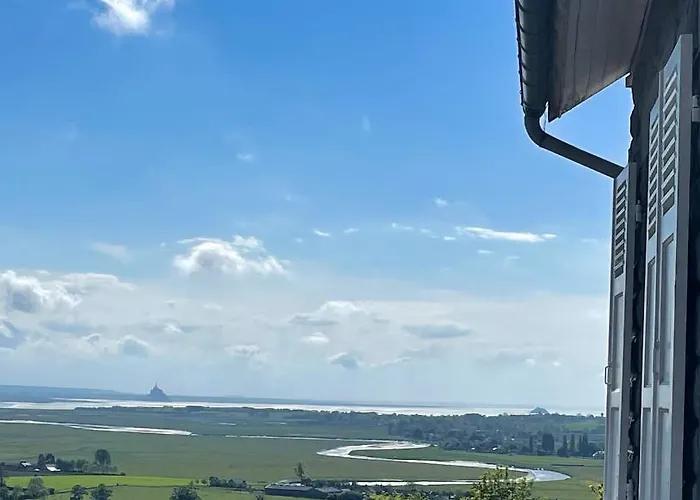 La Butte - Maison De Avranches Avec Vue Sur Le Mont Saint Michel Le Val-Saint-Père